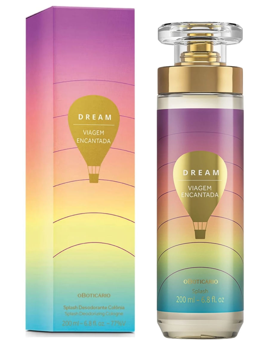 Body Splash O Boticário Dream Viagem Encantada 200ml