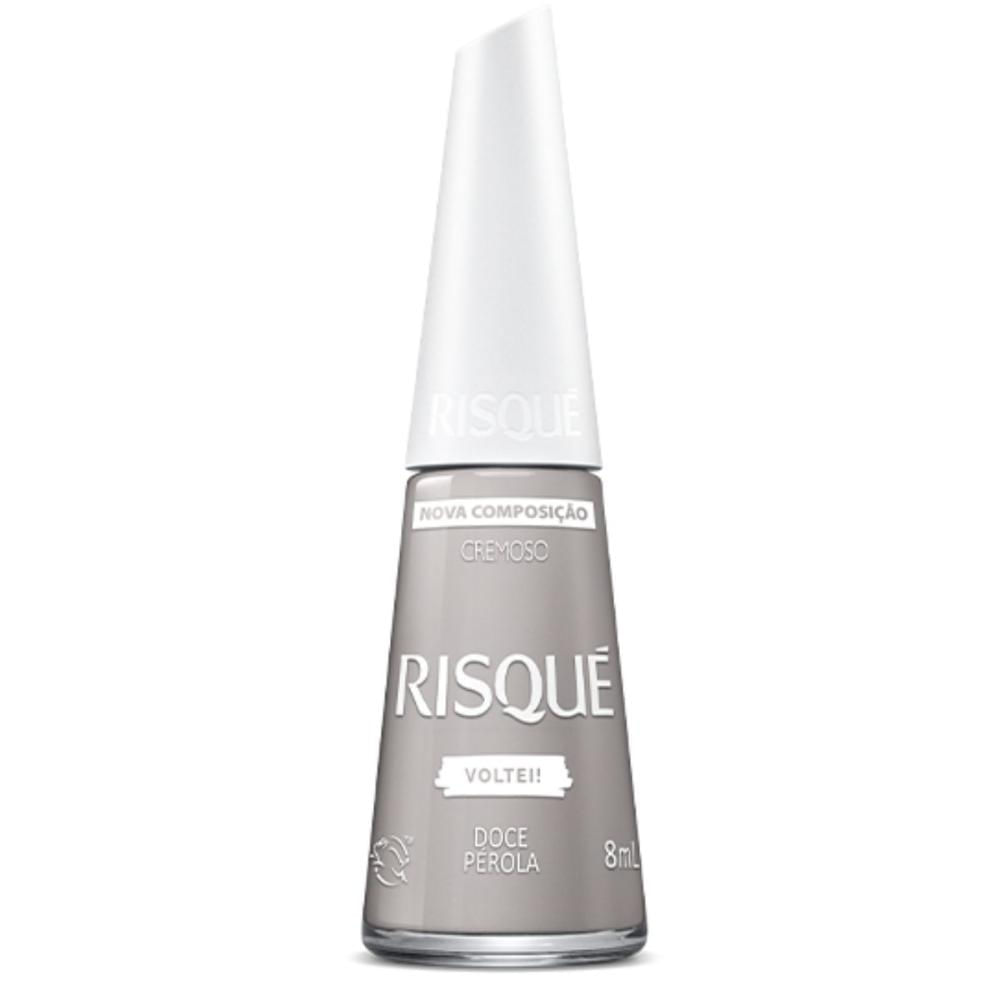 Esmalte Cremoso Risqué Voltei! Doce Perola 8ml