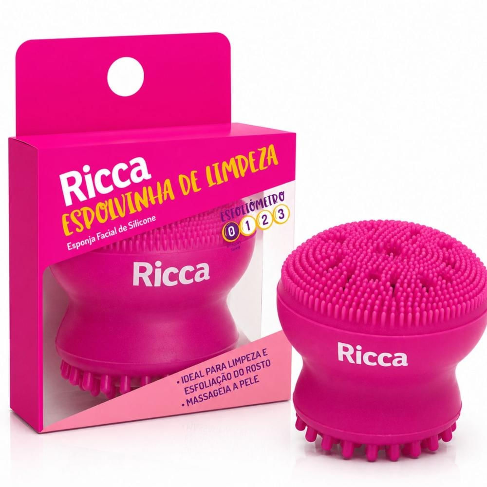 Esponja de Limpeza Facial Belliz Ricca Espolvinha Cod.3426