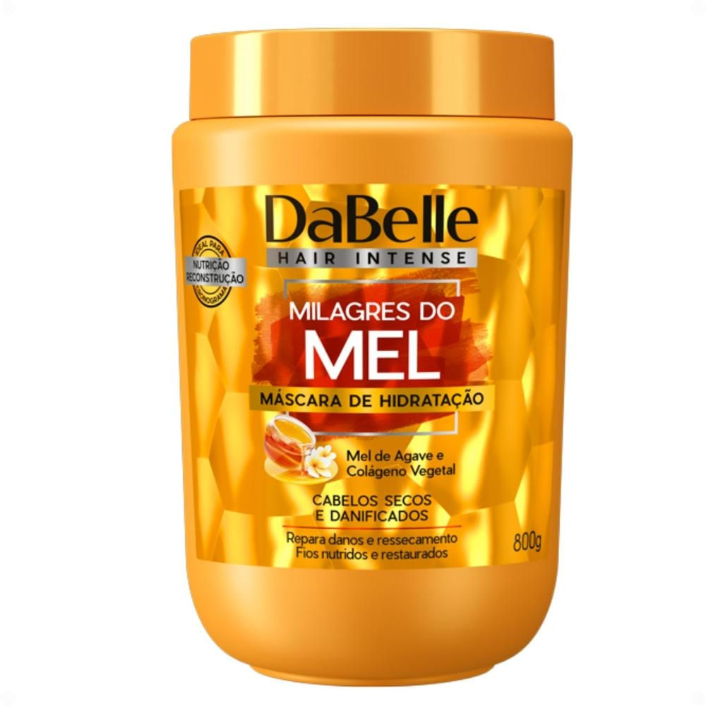 Máscara De Hidratação DaBelle Milagres Do Mel 800g