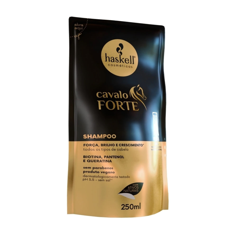 Refil Shampoo Haskell Cavalo Forte 250ml