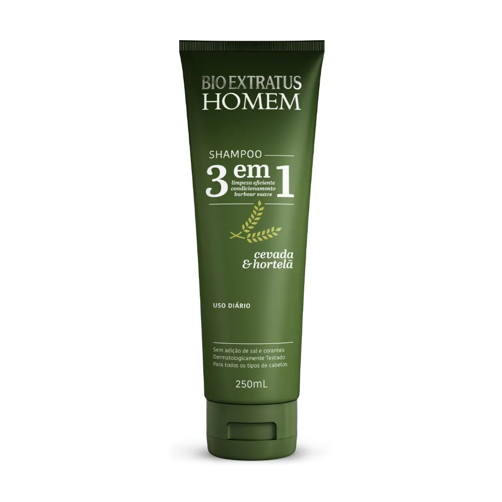 Shampoo Bio Extratus 3 Em 1 250mL