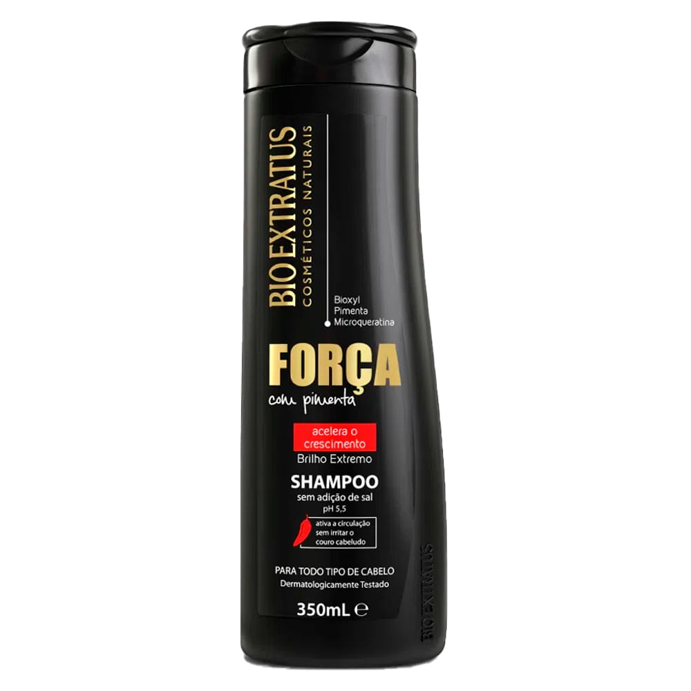 Shampoo Bio Extratus Força Com Pimenta 350ml