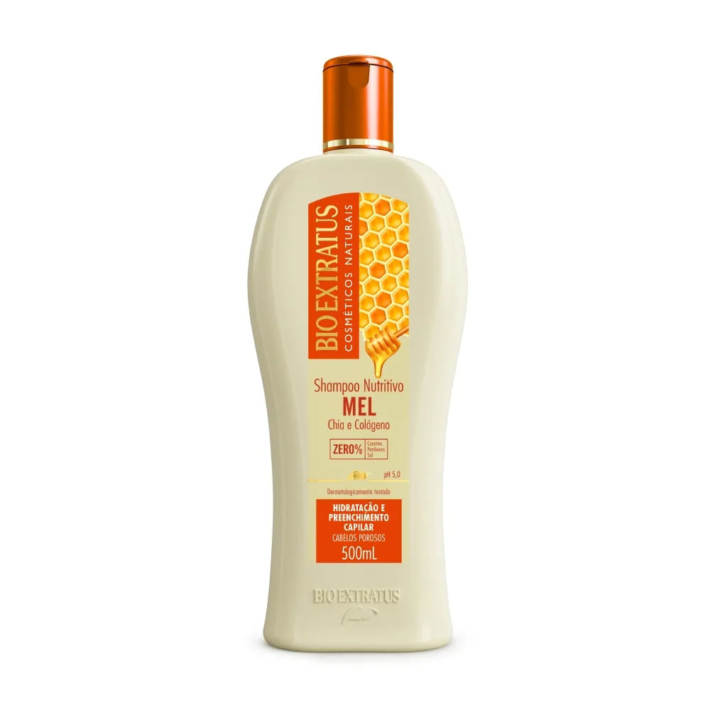 Shampoo Bio Extratus Mel Nutritivo 500mL