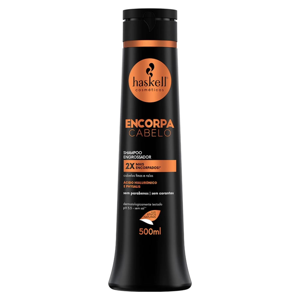 Shampoo Engrossador Haskell Encorpa Cabelo 500ml