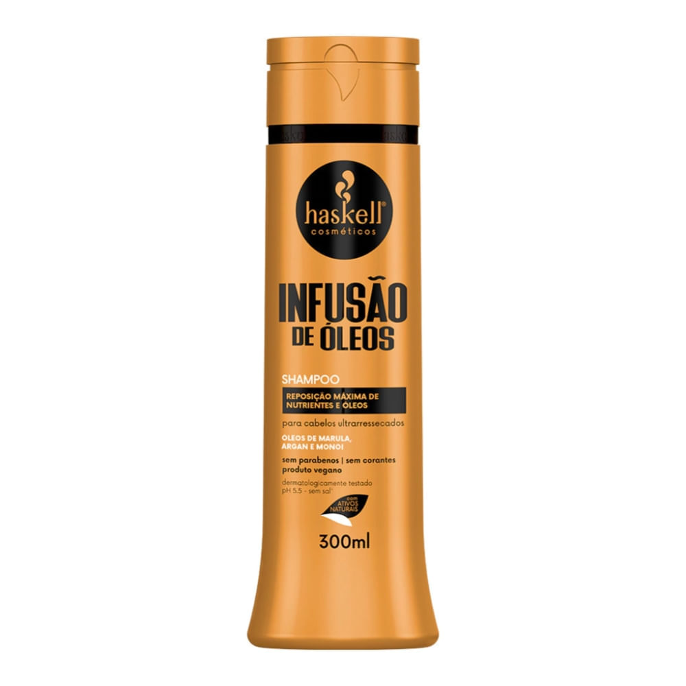 Shampoo Haskell Infusão de Óleos 300ml