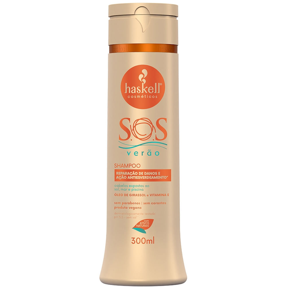 Shampoo S.O.S Verão Haskell 300ml