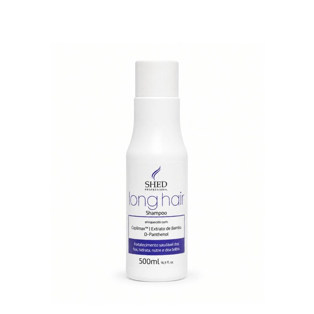Shampoo 500ml Long Hair: Hidratação, Fortalecimento e Prevenção a Queda