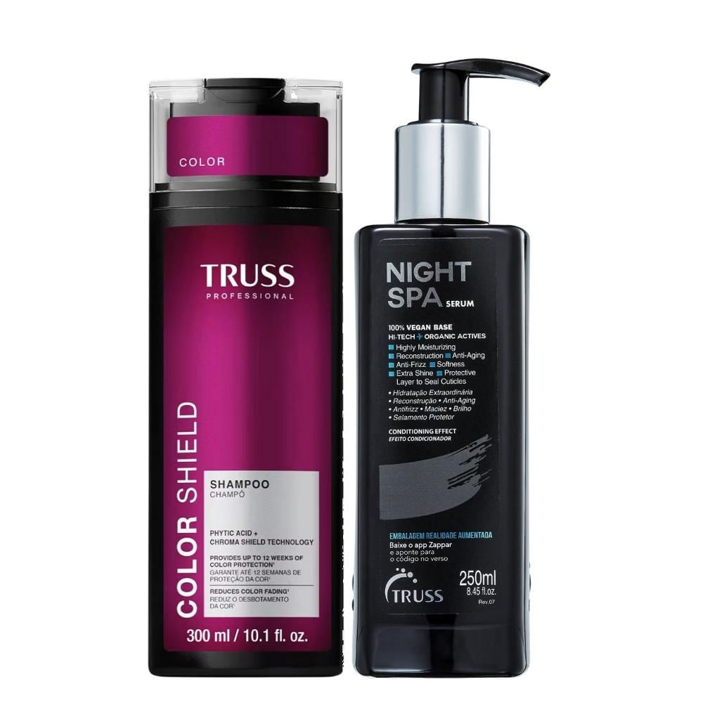 Kit Truss Color Shield - Shampoo 300ml + Night SPA 250ml