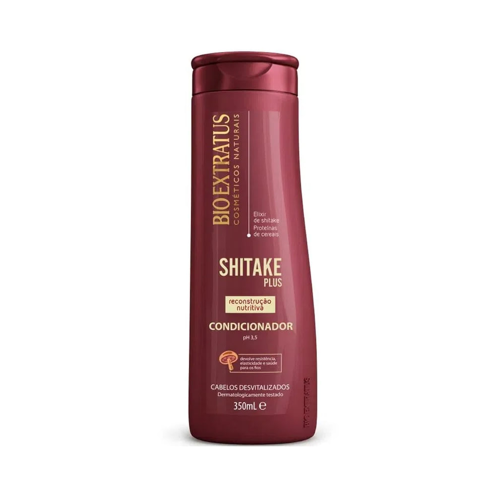 Condicionador Bio Extratus Shitake Reconstrução Nutritiva 350mL