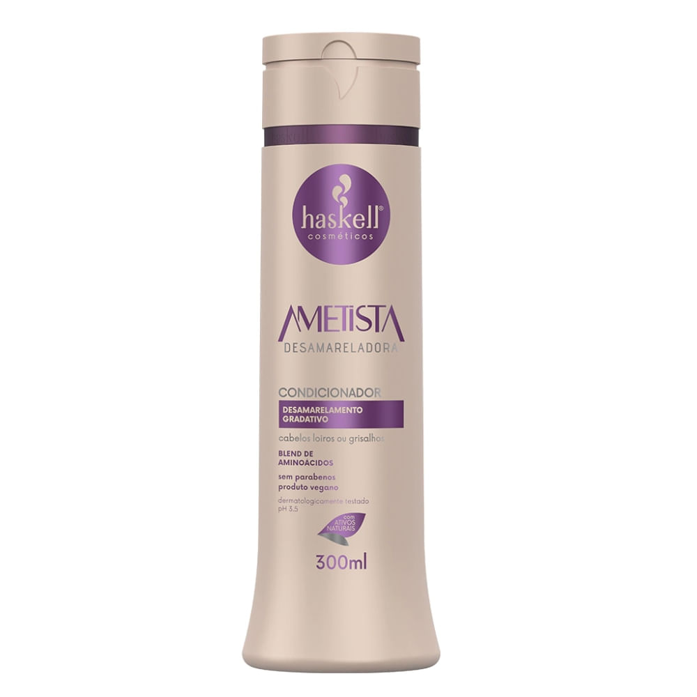 Condicionador Haskell Ametista Desamareladora 300ml