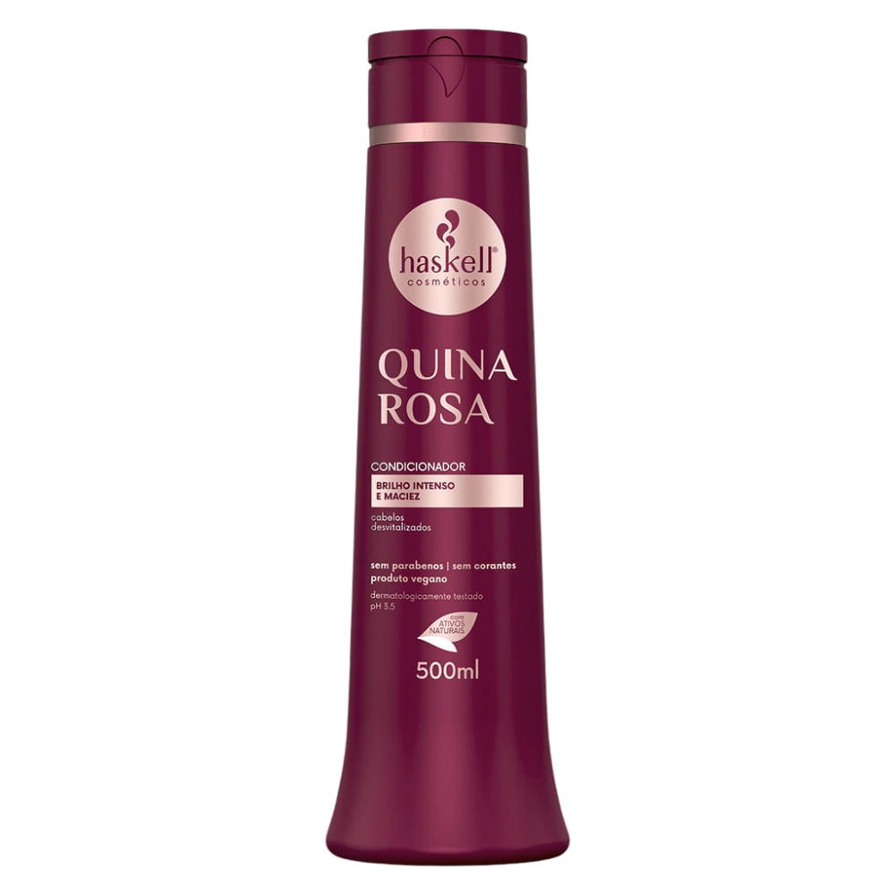Condicionador Haskell Quina Rosa 500ml