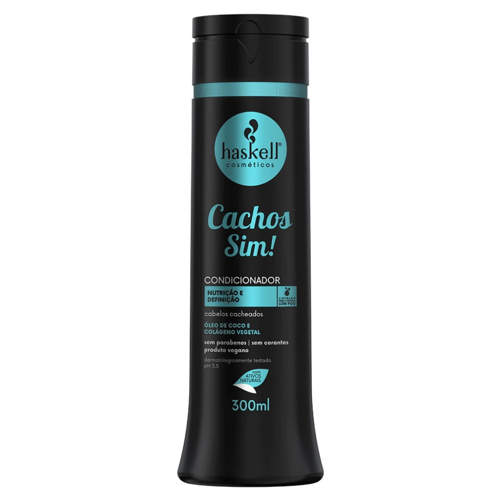 Condicionador Haskell Cachos Sim! 300ml