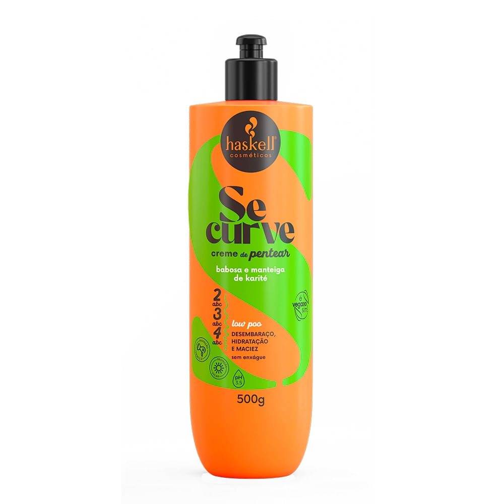 Creme de Pentear Haskell Se Curve 500g