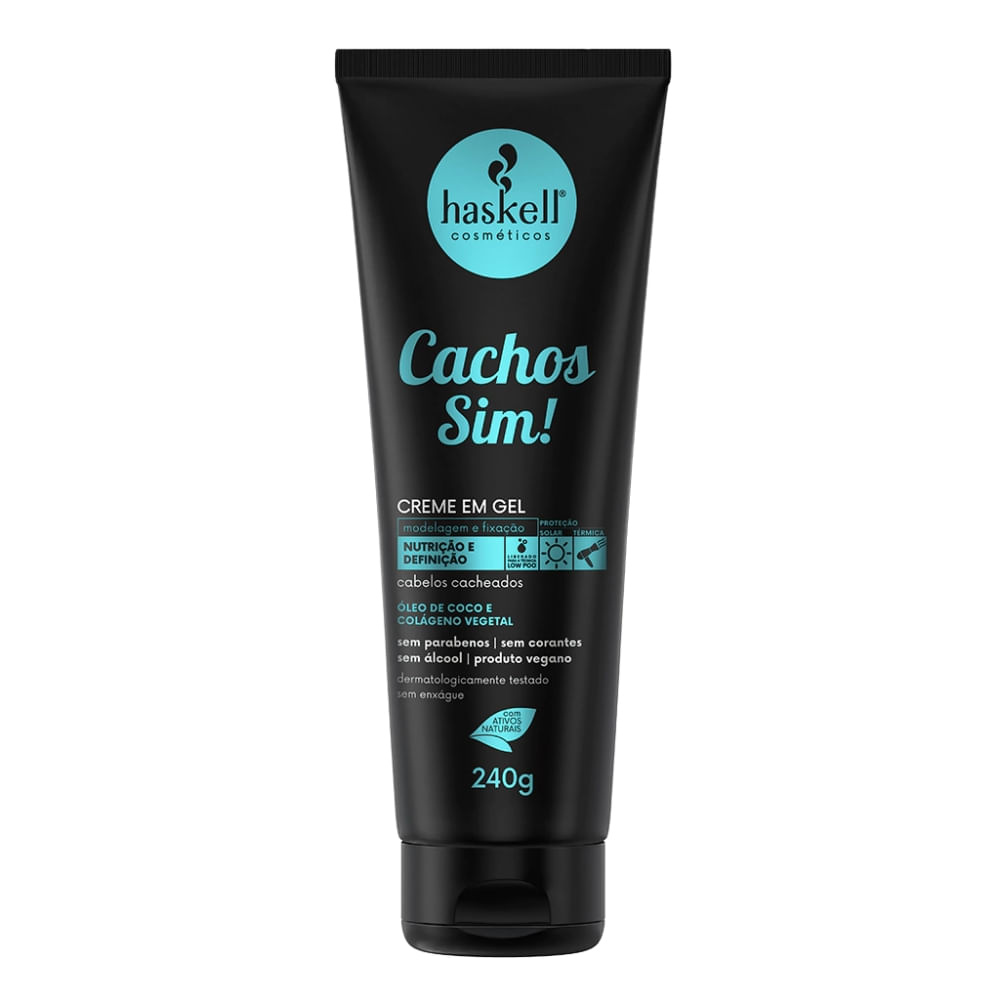 Creme em Gel Haskell Cachos Sim! 240g
