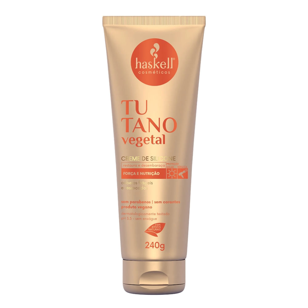 Creme de Silicone Haskell Tutano Vegetal 240g