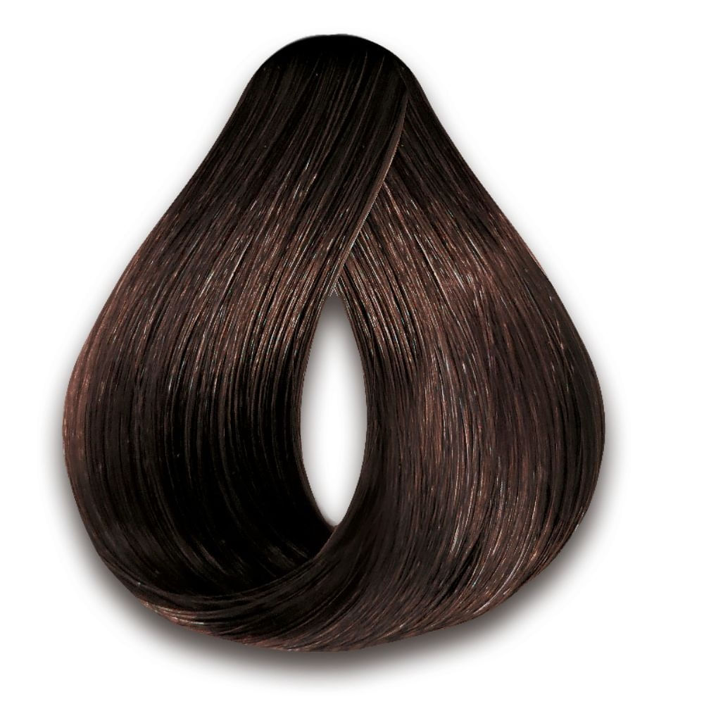 Coloração Creme Haskell Excllusiv Color 5.7 Castanho Claro Marrom