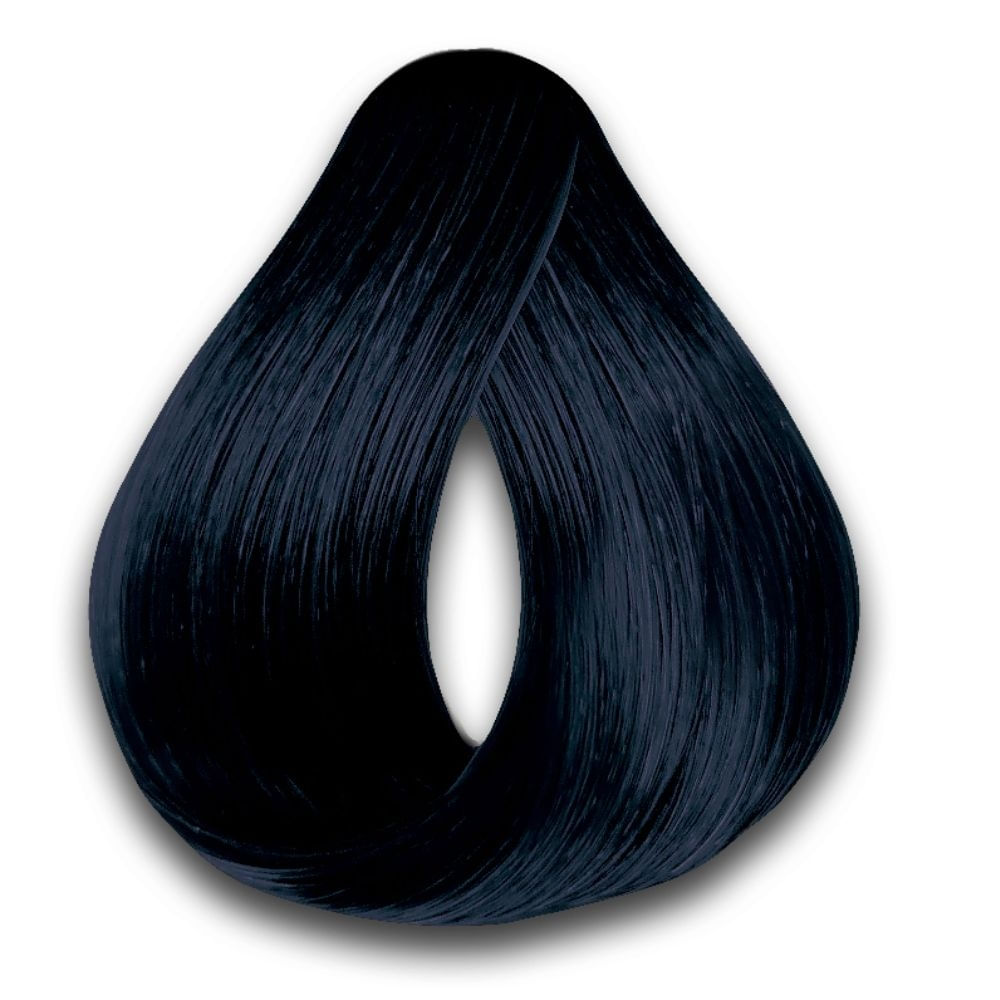 Coloração Creme Haskell Excllusiv Color 1.0 Preto azulado