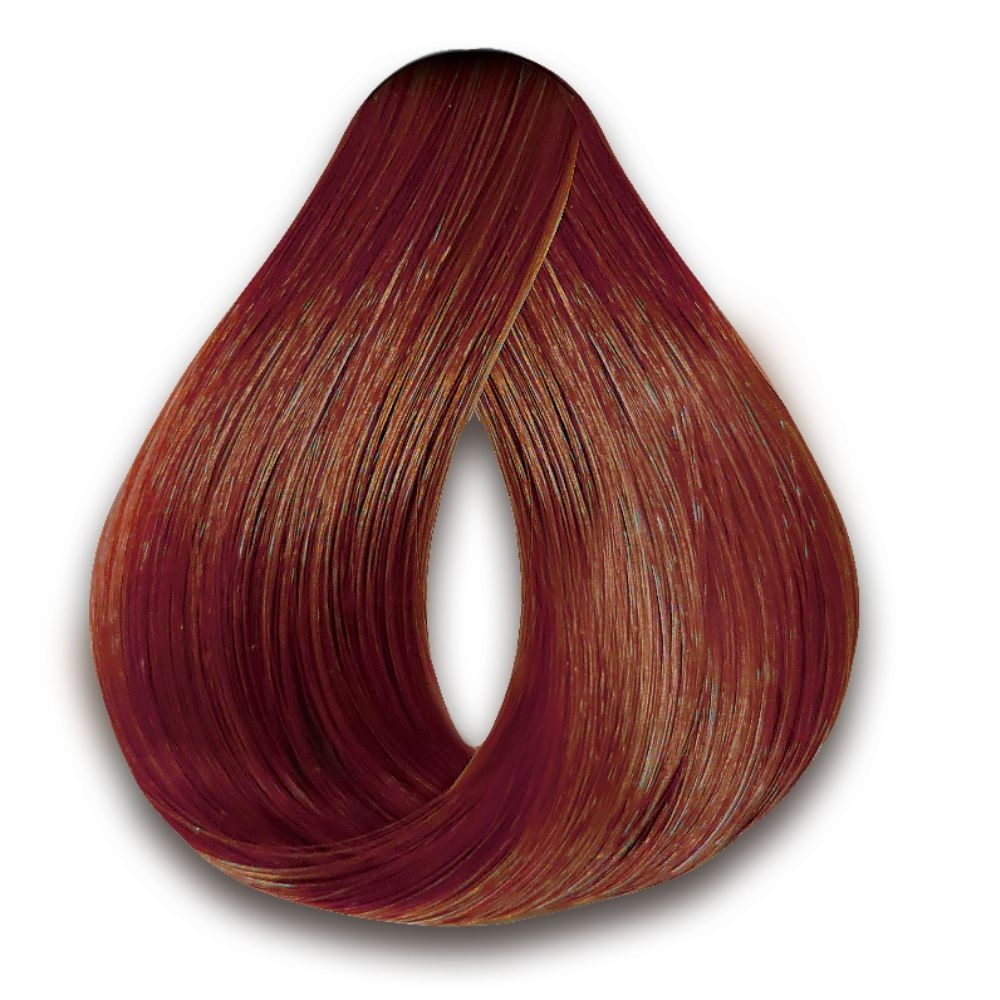 Coloração Creme Haskell Excllusiv Color 7.44 Louro Médio Cobre Intenso