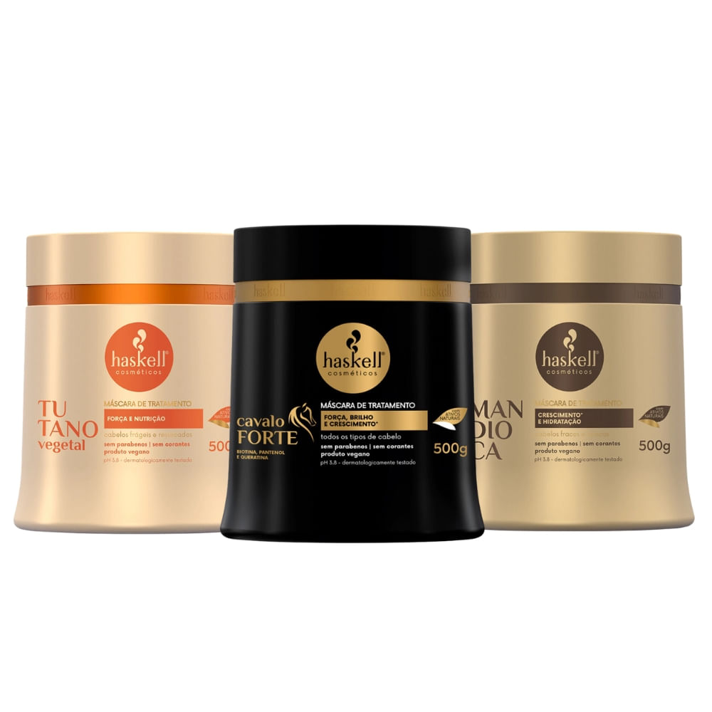 Cronograma Capilar Haskell Hidro-Nutrição 500g