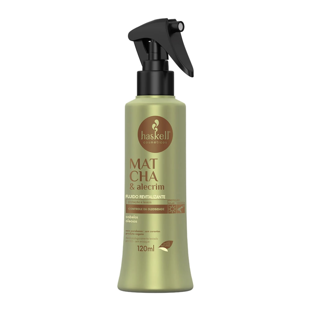Fluido Revitalizante Haskell Matcha & Alecrim 120ml