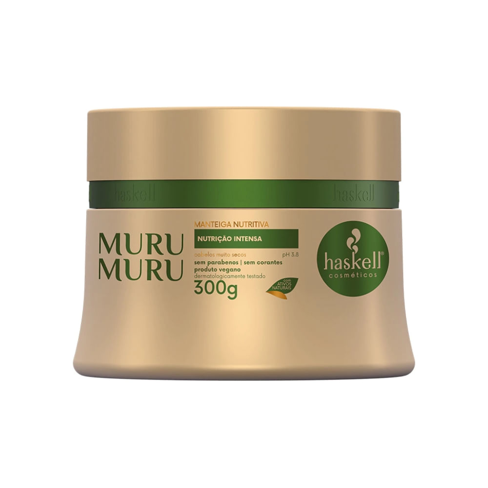 Manteiga Hidratante Haskell Murumuru 300g