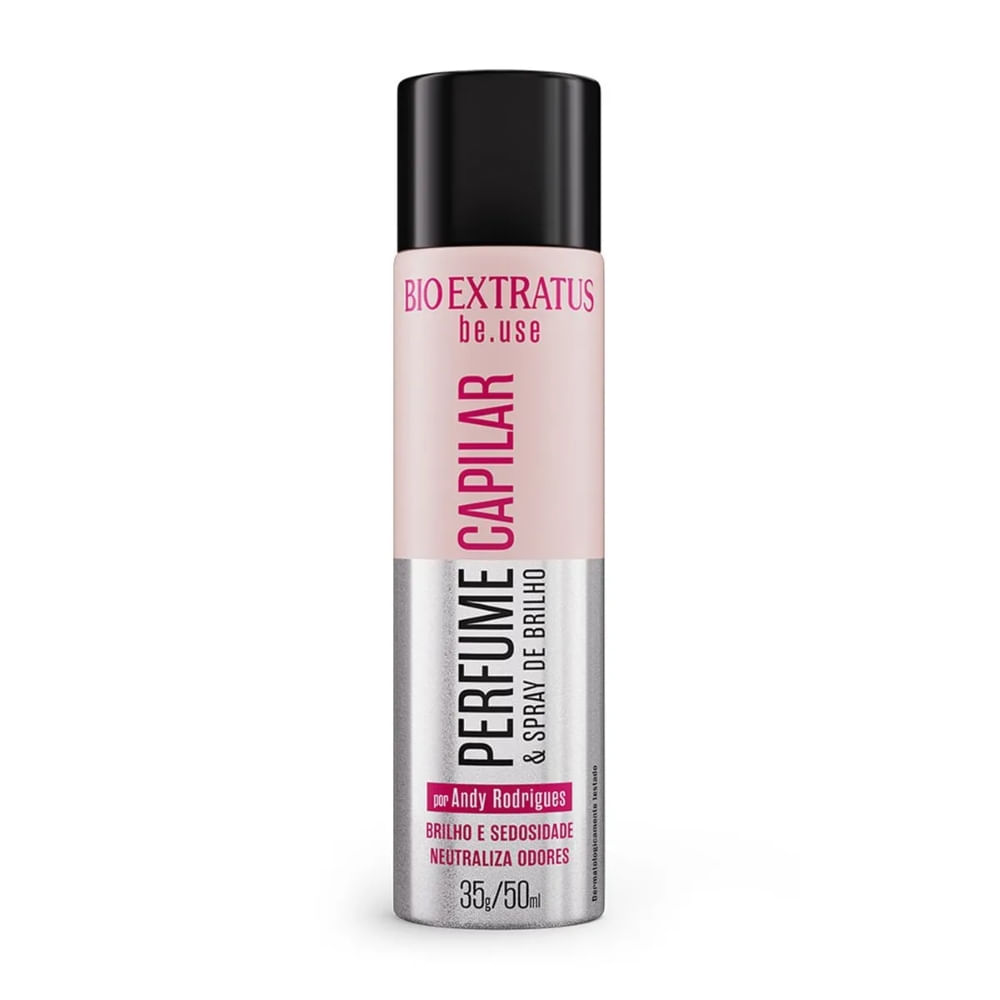 Perfume Capilar & Spray de Brilho  Bio Extratus be.use 50mL