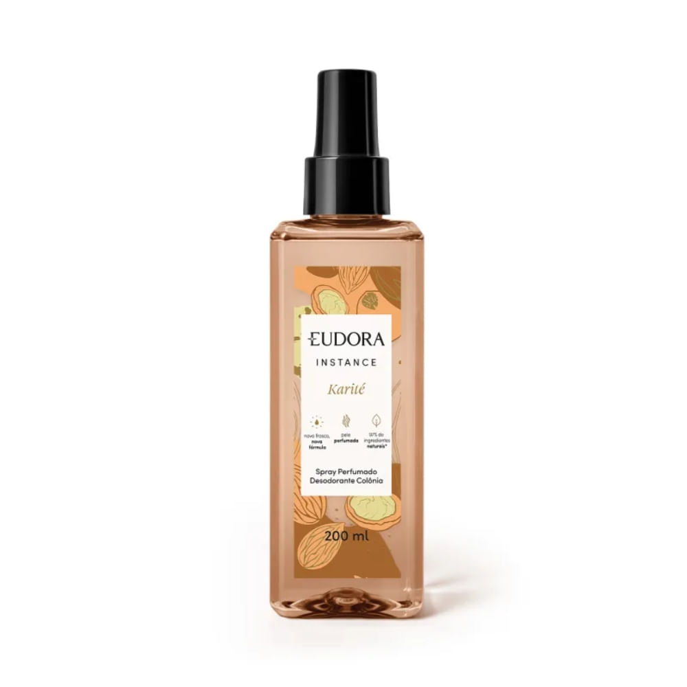 Spray Perfumado Desodorante Colônia Instance Karité 200ml