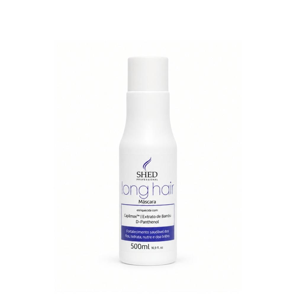Máscara 500ml Long Hair: Hidratação, Fortalecimento e Prevenção a Queda