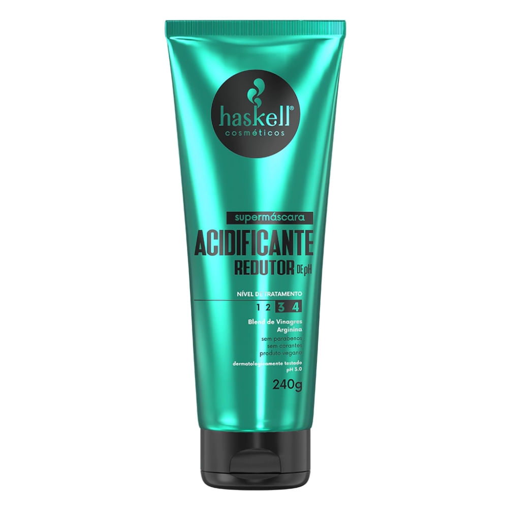 Supermáscara Haskell Acidificante Redutor de Ph 240g