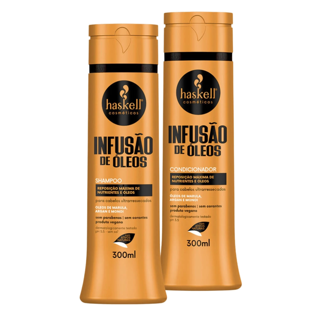 Kit Haskell Infusão de Óleos Duo 300ml
