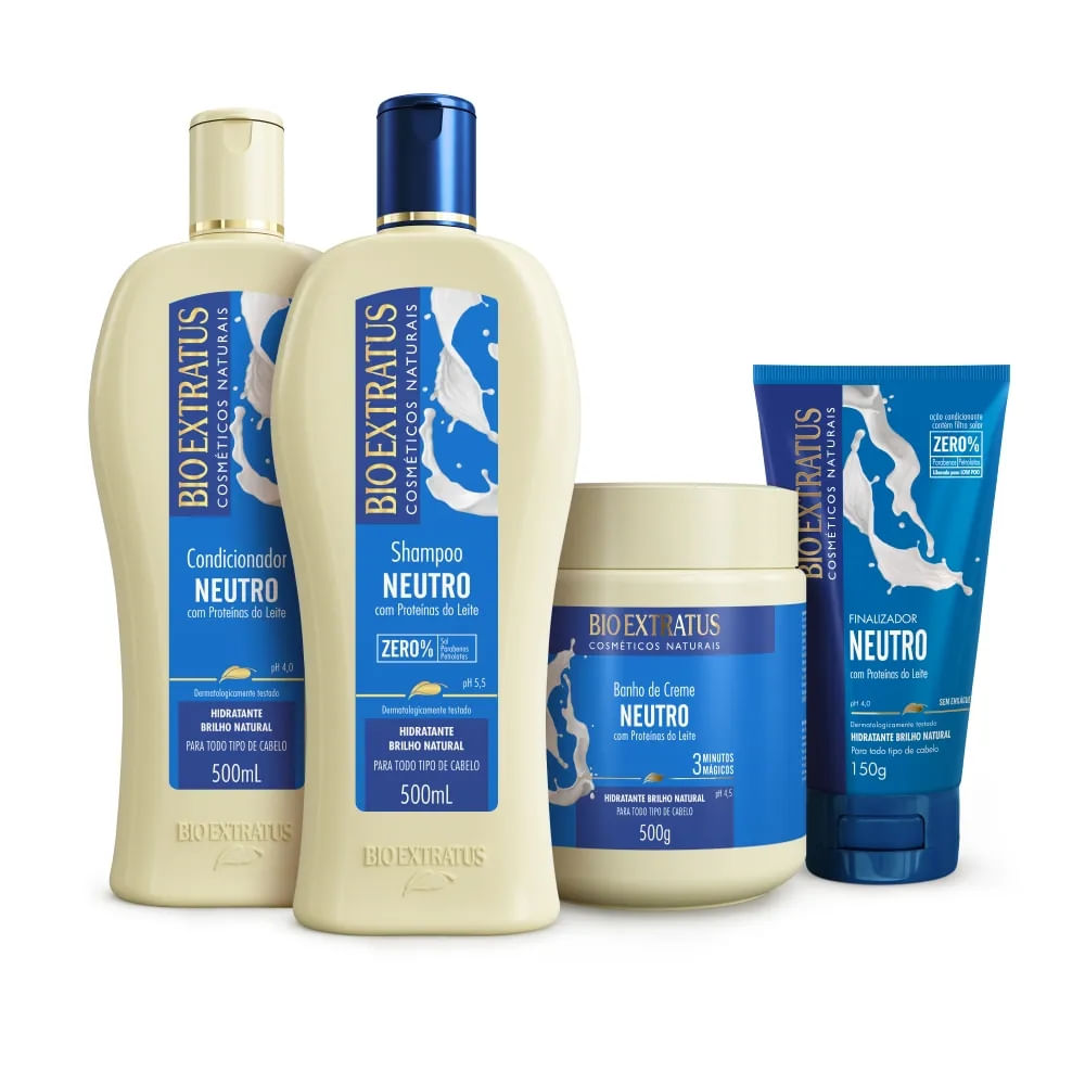 Kit Bio Extratus Proteínas do Leite Linha Completa (500mL/g)