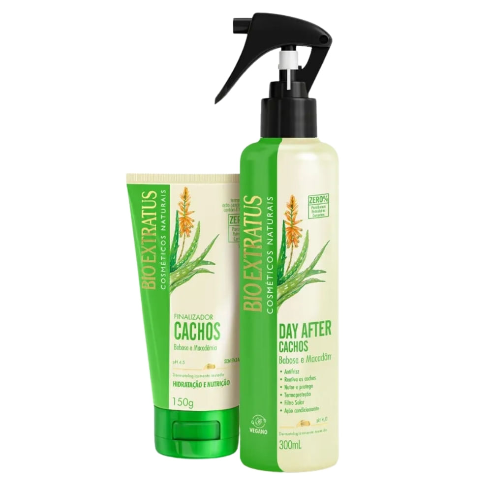 Kit Bio Extratus Cachos Finalizador 150ml/g e Day After