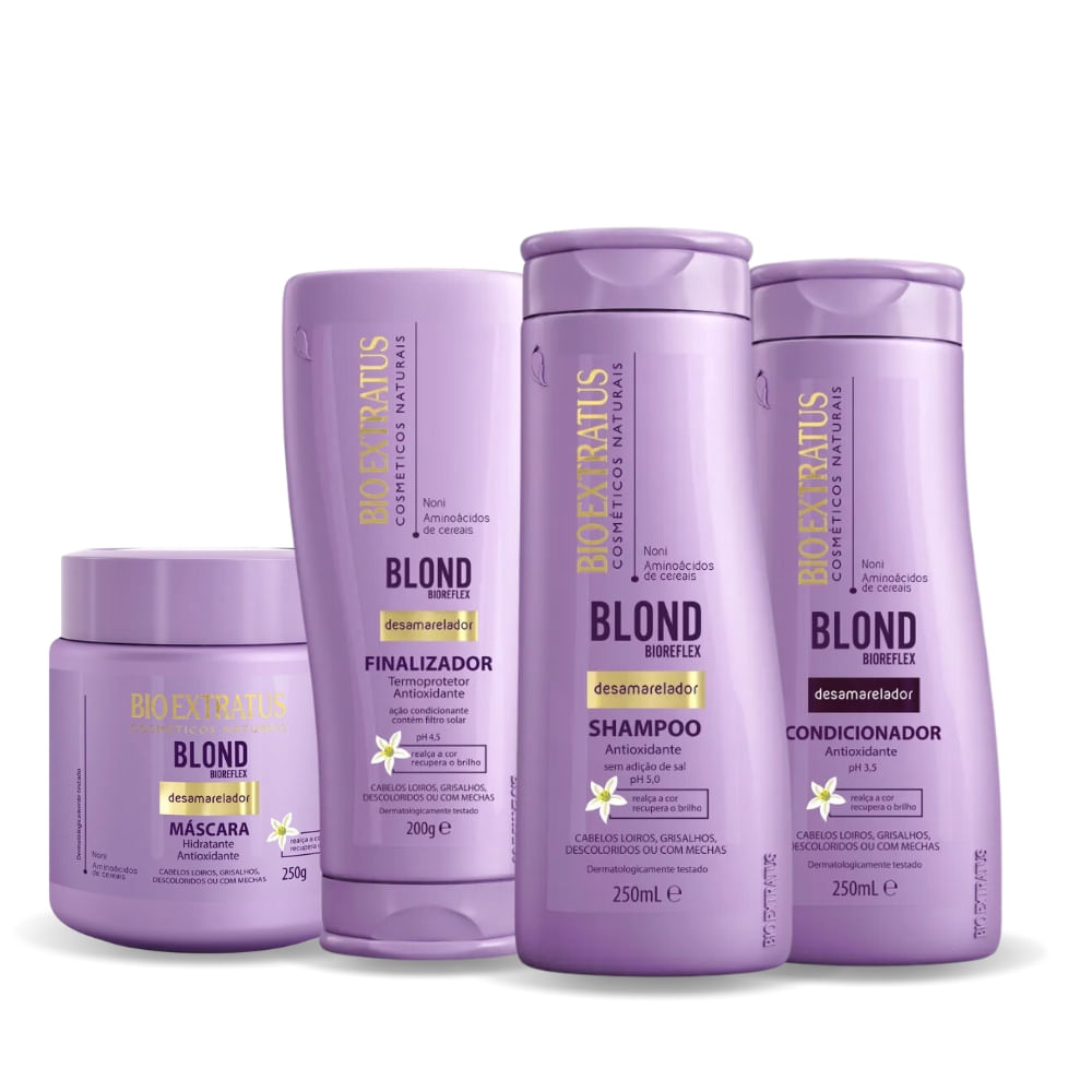 Kit Bio Extratus Blond Bioreflex Linha Completa (250mL/g)