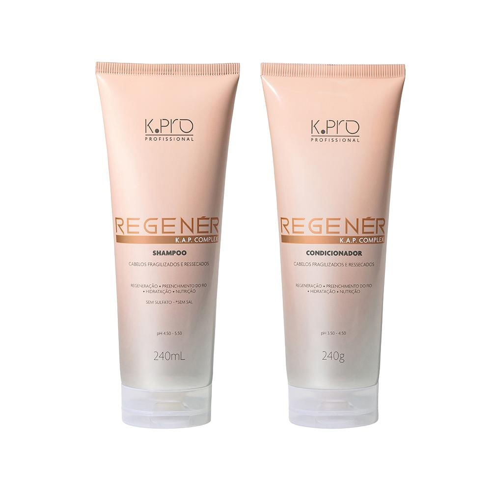 Kit K-Pro Regenér K.A.P Complex Shampoo + Condicionador