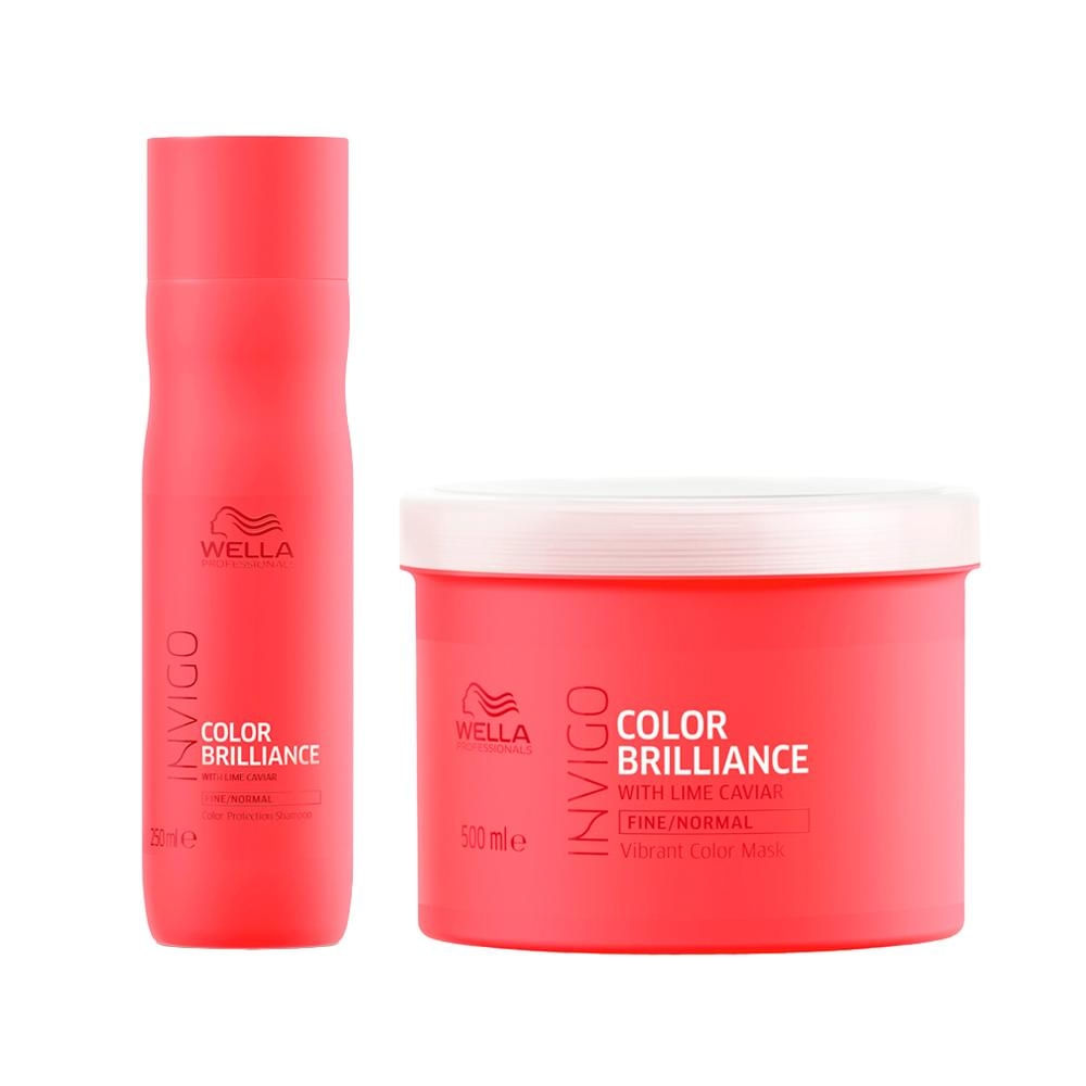 Wella invigo Color Brilliance Shampoo e Máscara