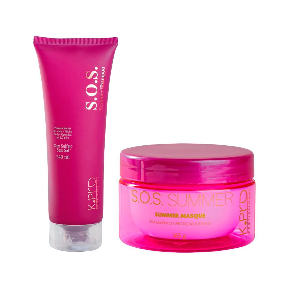 K-Pro S.O.S Summer Shampoo e Máscara