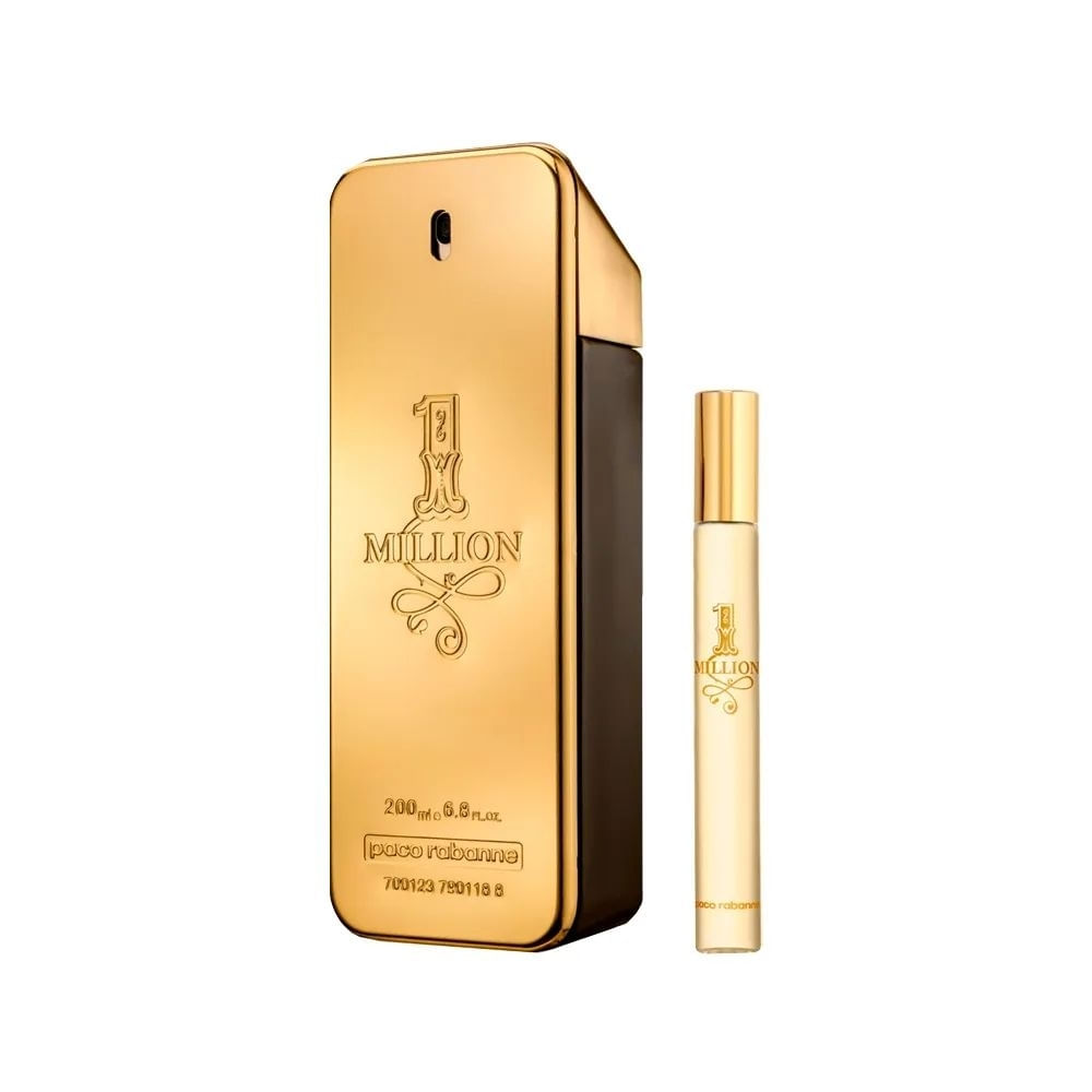 Kit Rabanne 1 Million Eau de Toilette + Miniatura Masculino-200 ml