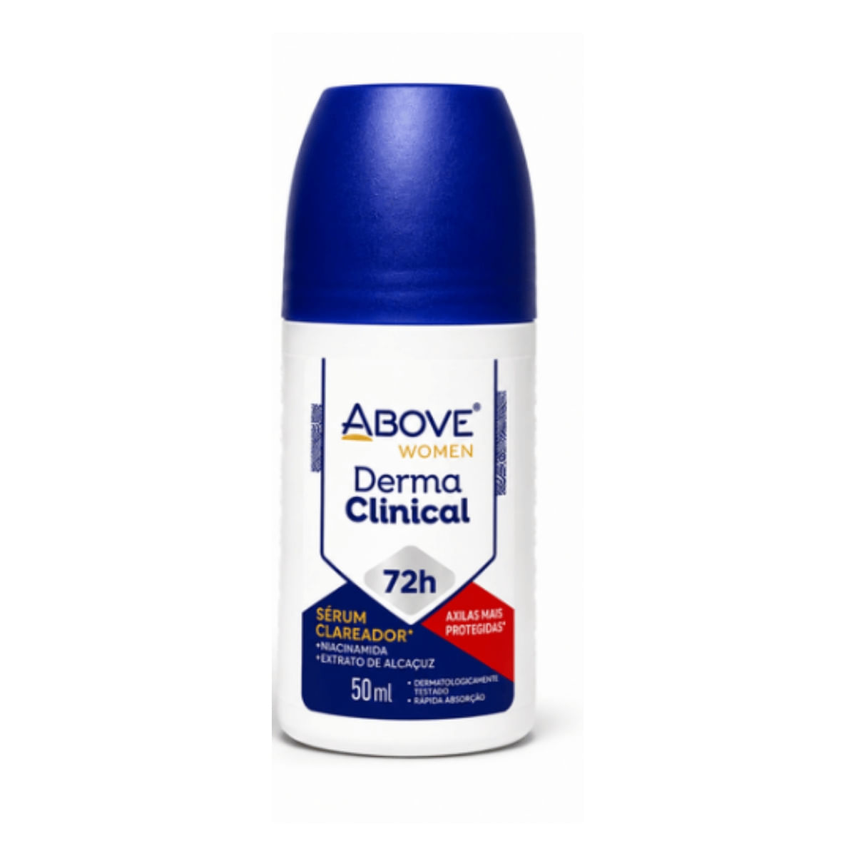 Desodorante Roll-On Above Dermaclinical Clareador 72h