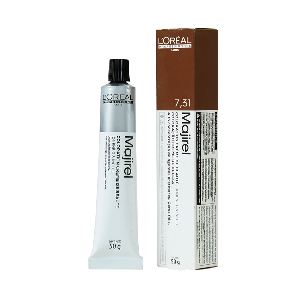 L'Oréal Professionnel Majirel 7.31 Louro Bege Dourado - Coloração 50g
