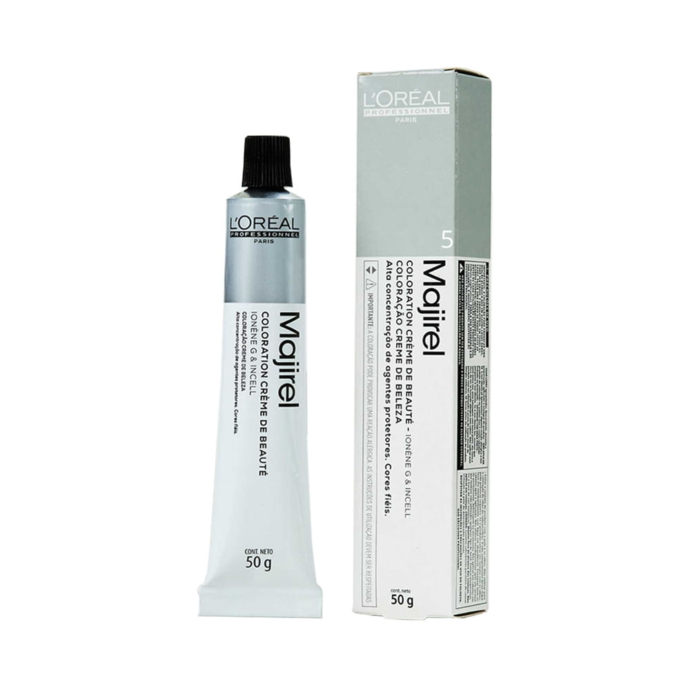 L'Oréal Professionnel Majirel 5 Castanho Claro - Coloração 50g