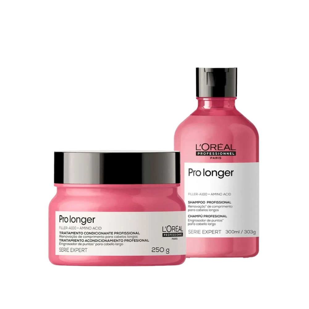 Kit Shampoo + Máscara L’Oréal Professionnel Pro Longer