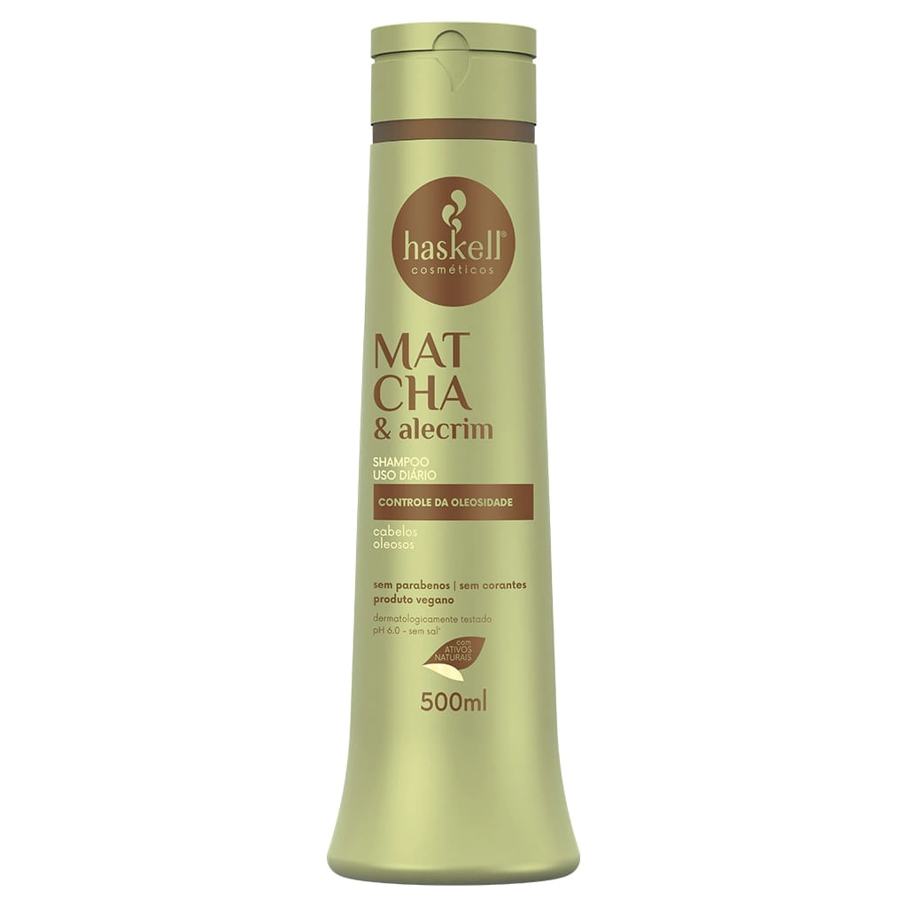 Shampoo Haskell Matcha & Alecrim 500ml