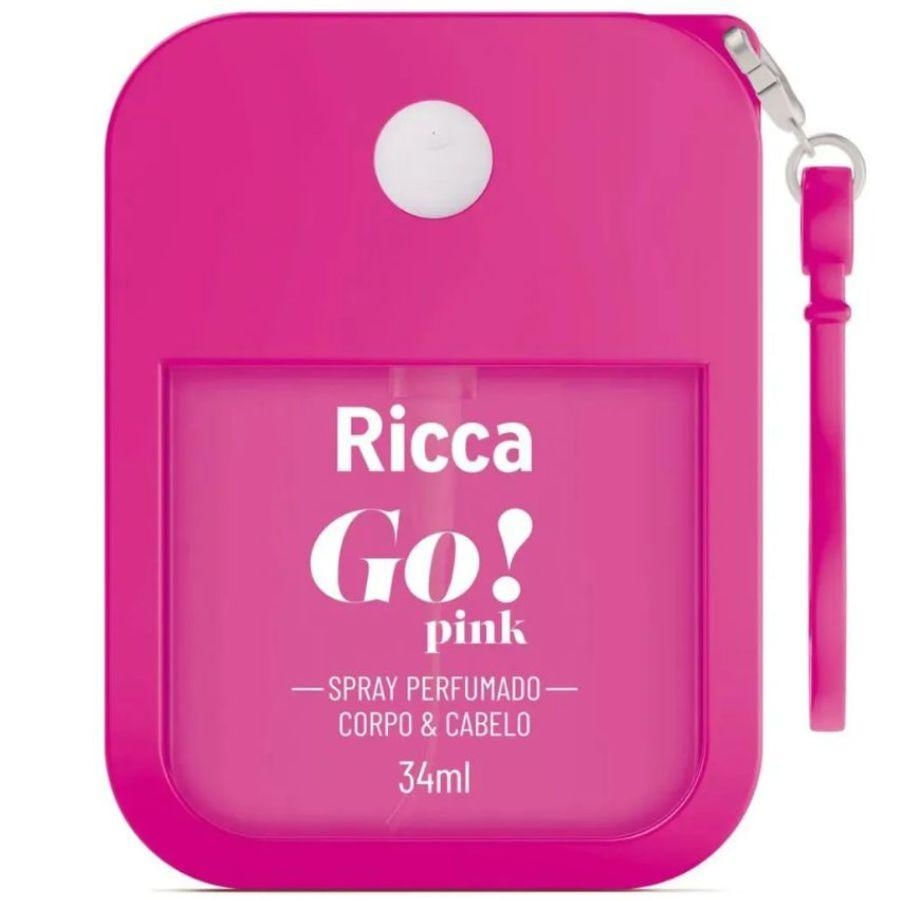 Spray Perfumado Go! Pink 34ml - Ricca