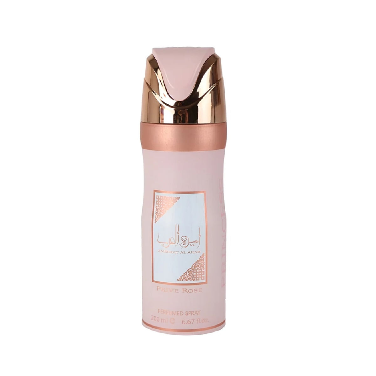 Desodorante Ameerat Al Arab Prive Rosé Lattafa Feminino 200ml