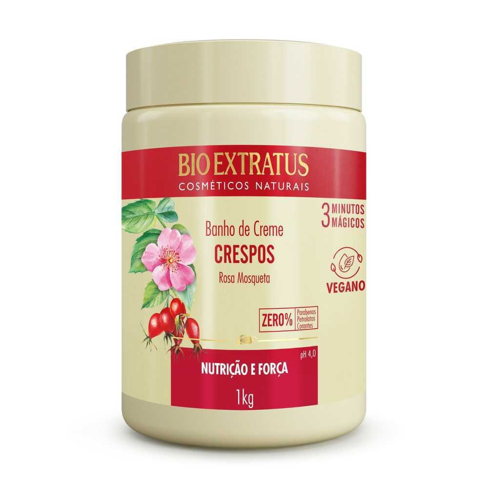 Banho de Creme Bio Extratus Crespos 1Kg