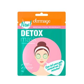 Máscara Facial Revigorante Dermage - Detox Mask - 10g Menor preço em Máscara Facial Revigorante Dermage - Detox Mask - 10g
