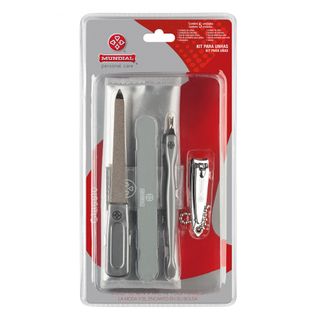 Kit de Cuidados para Unhas BC-11 - Mundial Menor preço em Kit de Cuidados para Unhas BC-11 - Mundial