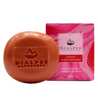 Sabonete em Barra Di Saponi - Argila Vermelha - 80g Menor preço em Sabonete em Barra Di Saponi - Argila Vermelha - 80g