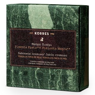Korres Pimenta Preta Kit - Sabonetes Menor preço em Korres Pimenta Preta Kit - Sabonetes